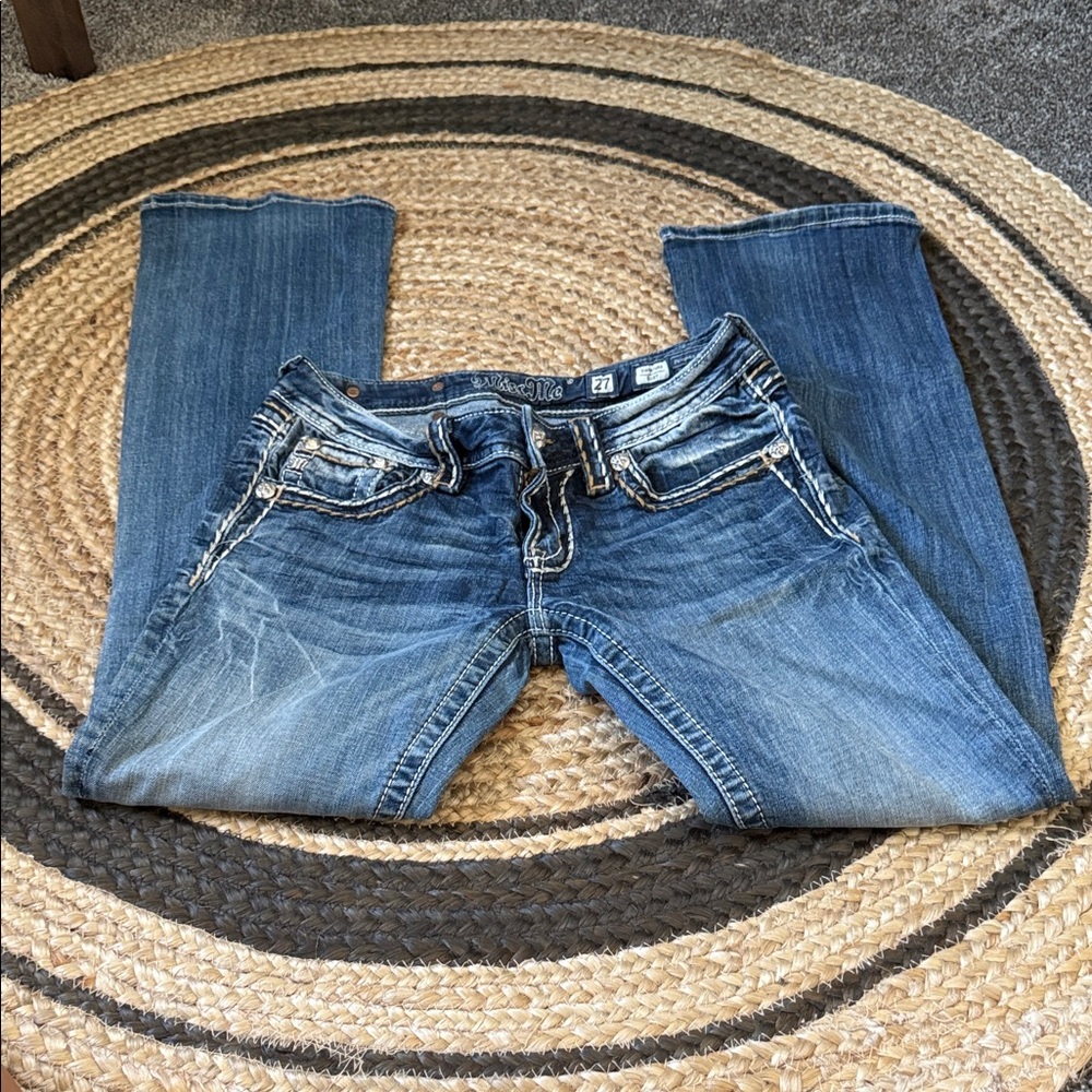 Miss Me Signature Boot Women's Blue Jeans
